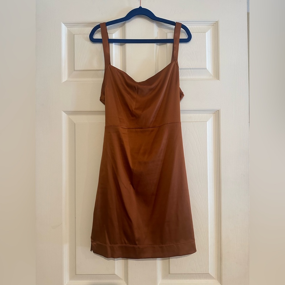 Free People Satin Slip Dress XS
